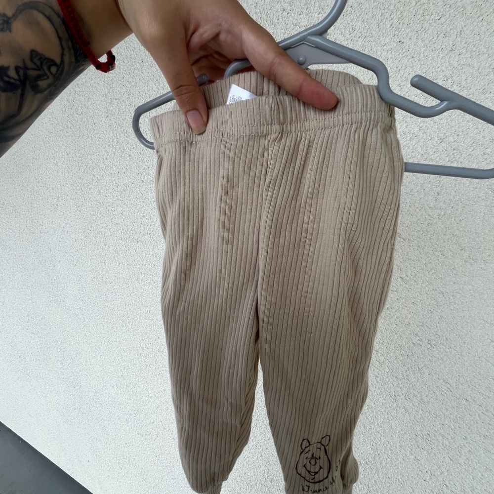 Tan Kids Bottoms Winnie the Pooh
